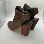 Vince Camuto Karinta Leather Open Toe Heeled Booties Women's Size 9M Fall Photo 5