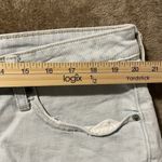 Old Navy  Shorts Womens 18 Plus OG Straight High Rise Light Wash Distressed Denim Photo 5