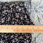 Hudson Gray Black Floral Dress Size Medium‎ Tiered Flowy Prairie Photo 2