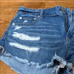 American Eagle  | “Tomgirl Shorties” Blue Jean Shorts Size 14 Photo 1