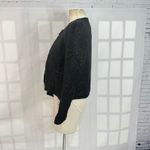 joe's jeans Joe’s black tweed bronze metallic grey hem jacket size medium Photo 6