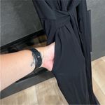 Steve Madden Black Romina Wide-leg Jumpsuit Size Medium Photo 9