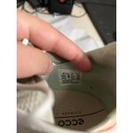 Ecco  Women's White/Peach Nectar Zip Flex Athletic Running Shoes Size 37 US 6-6.5 Photo 7