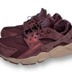 Nike  Air Huarache Run Burgundy Crush Suede Sneakers BV1170-600 Women’s Size 11 Photo 9