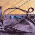 ZARA Silk Crop Top Tank Photo 1