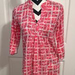 Roberta Roller Rabbit  Pink and White Patterned Tunic Photo 0