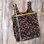 Motherhood Maternity Oh Baby  Tank Size Small Black Print Boho Tourist Ikat NEW‎ Photo 4