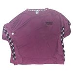 PINK - Victoria's Secret  Women's Sweatshirt Long Sleeve Pink-Plum Size Large Photo 0