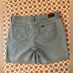 Lee Vintage 90s Striped High Waisted Mom Jeanshorts Size 10/12 Photo 3