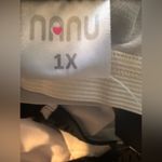 Nanu Black White Patterned High Neck Tank Bathing Suit Top NWT Size XL Photo 5