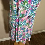 Lilly Pulitzer  Harriet Mandevilla Baby Paradise Petals Terry Dress Womens Size M Photo 12