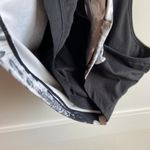 Betsey Johnson  Performance Black & White Floral High Neck Sports Bra Photo 5