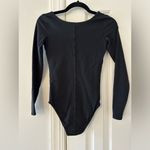 Everlane The Long-Sleeve Supima® Square-Neck Bodysuit Photo 4