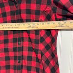 Lincoln Outfitters Sherpa Lined Shacket S Red Buffalo Plaid Flannel Cabincore Photo 2