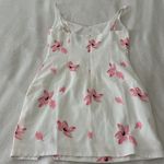 Hello Molly  | Floral Pink and White Mini Dress Photo 4