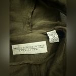 Valerie Stevens  Olive Utility Jacket w zipper size 6 Photo 6