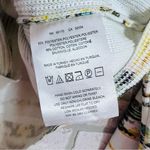 Anthropologie Moth NWT Array Floral Striped Zip Front Cardigan Sweater Size L Photo 9