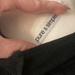 Pure and simple long sleeve Cowell neck to neck Black Size M Photo 5