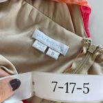 London Times  Dress Womens 8 Purple Orange Pink Green Tie‎ Dye Ruched Mini Photo 2