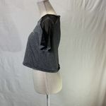 PINK - Victoria's Secret PINK Victoria’s Secret Gray Mesh Crop Top Size Medium Photo 3