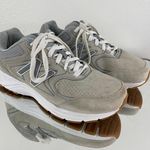 New Balance Womens Suede Leather Grey White 840 V2 WW840v2 Casual Sneaker Shoes Photo 1