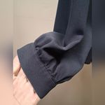 Lands' End Classic Black Blouse Photo 5