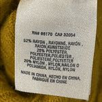 Anthropologie Moth Golden Ribbed Cowl Neck Sweater Photo 5