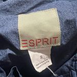 Esprit  Vintage Unisex Windbreaker Jacket Blue Hooded Size S Photo 8