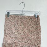 She & Sky  Pink Floral Smocked 
Mini Skirt Sz S Photo 1