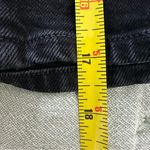 AGOLDE  Women’s Pamela Double Zip Mini Denim Skirt Black Size 25 Photo 6