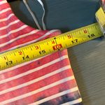 Blue Curl Striped Sleeveless Dress Photo 5