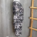 Rare London  Wrap Asymmetrical Floral Roses Dress 6 Photo 5