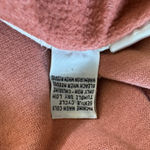 Vintage ‘90s Outside Interests Peach, Gray & White Snap Button Sweatshirt Orange Photo 7