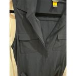 Eddie Bauer  Womens Navy Sleeveless Sport Collared Shirt Dress with Belt Size M Photo 4