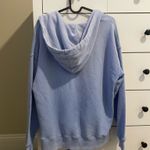 American Eagle  Beach Hoodie Blue Oversized Photo 1