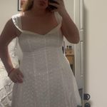 Princess Polly  Rosebud Broderie Off The Shoulder Mini Dress White Photo 3