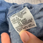 Talbots Vintage  Denim Jumper Overall Dress Petites Size 14 Chambray Midi New Photo 7