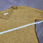 Maurice's V-Neck Mustard Yellow Black Sweater 3/4 Sleeve Casual Photo 5