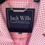 Jack Wills Jack Wills Women’s Pink Searsucker Gingham Blazer Size 8 Photo 2
