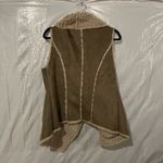Ymi  Tan Faux Fur Vest Size Medium Photo 3