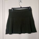 Aerie  Womens Skirt Small Green A-Line‎ Mini Ribbed Stretch Pull On NWT Photo 1