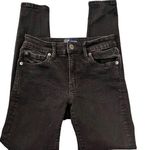 Gap Black Denim Universal Legging Mid Rise Size 2 / 26 Regular Photo 0