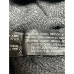 ZARA  Women's Black Knit Mock Neck Long Sleeve Crop Sweatshirt Sweater Top Size S Photo 3