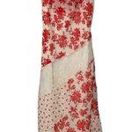 Jessica Simpson Romantic Whimsygoth Y2K Midi Floral Lace Mixed Pattern Asymmetrical Dress NWOT L Photo 1