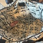 Juicy Couture Vintage Black Padded Quilted Tote Bag Large Photo 5