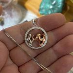 Sterling Silver Elephant Two Photo 0