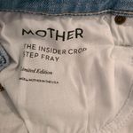 Mother The Insider Cutoff Jean Shorts Womens Sz 27 Light Wash Stretch Distressed Blue Photo 6