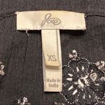 Joie  Floral Embroidered Boho Peasant‎ Blouse XS Photo 4