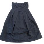 J.Crew  Lorelei Strapless Textured Dress Black - 4 EUC Photo 3