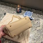 Polene  Un Numero Mini Beige Bag Chain Strap Calf Leather & Suede Photo 3